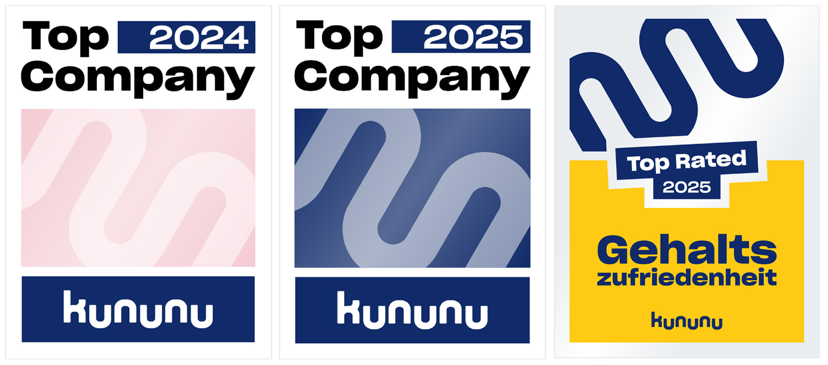 Auszeichnungssiegel: Top Company 2024 von kununu