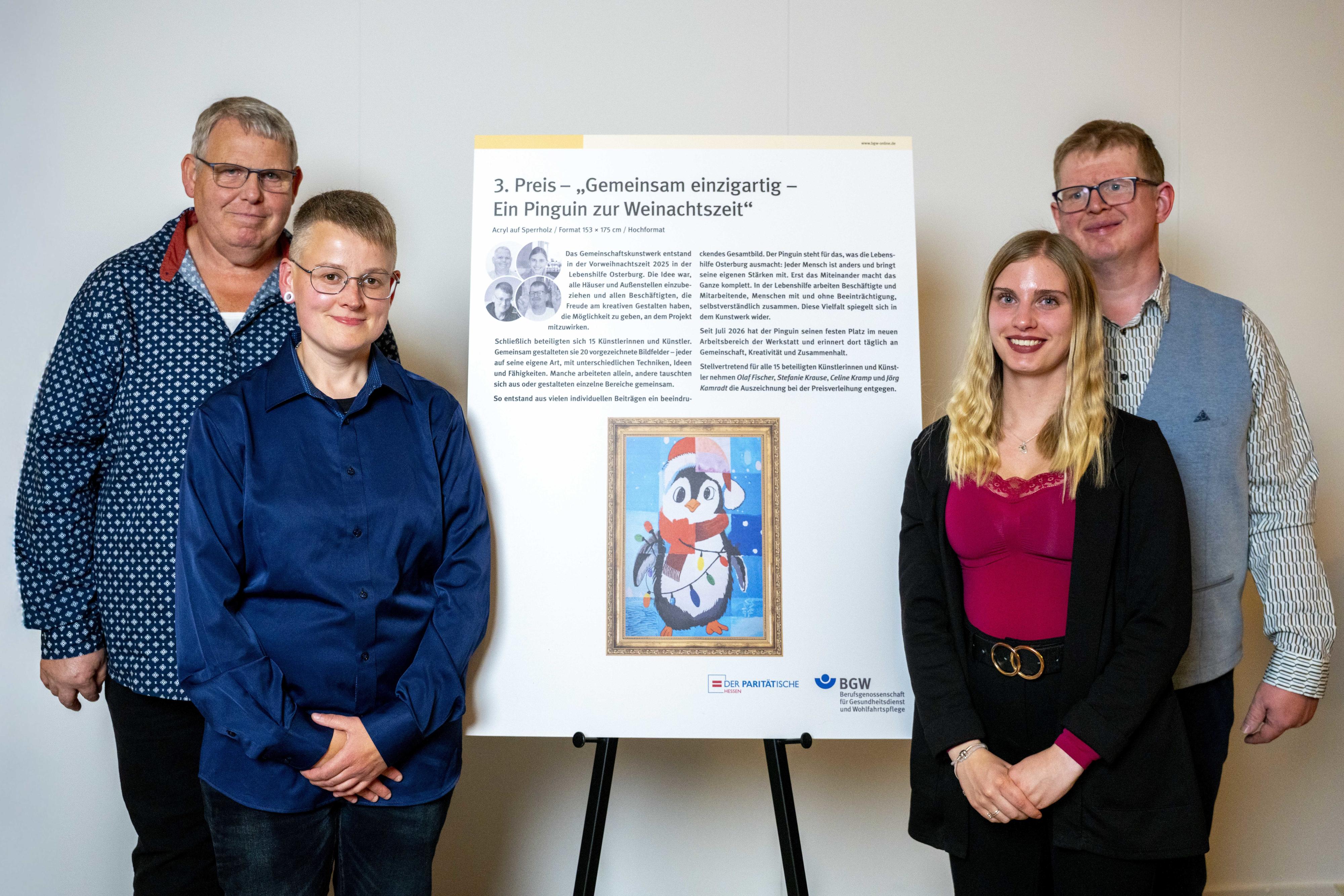 Porträts KunstpreisträgerInnen, Gruppe 3. Preis