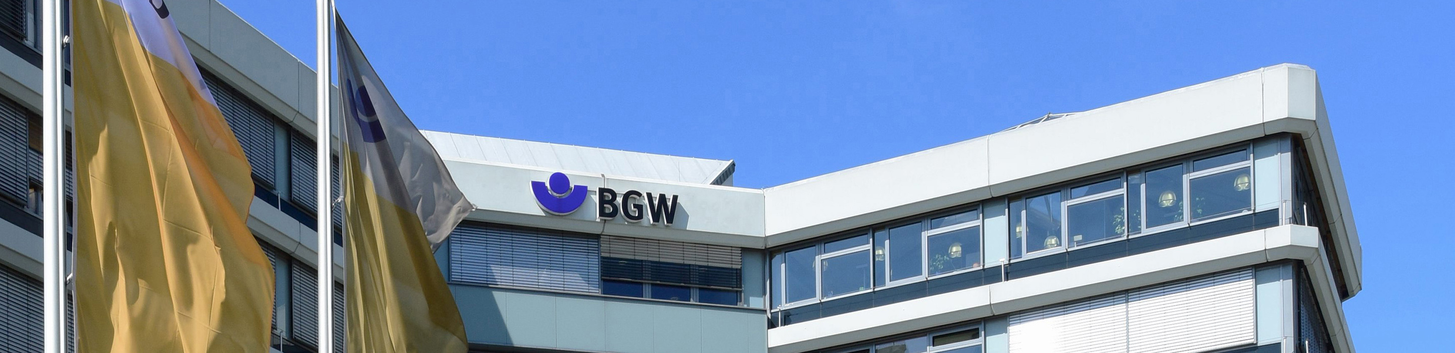 Das Gebäude der BGW-Hauptverwaltung in Hamburg