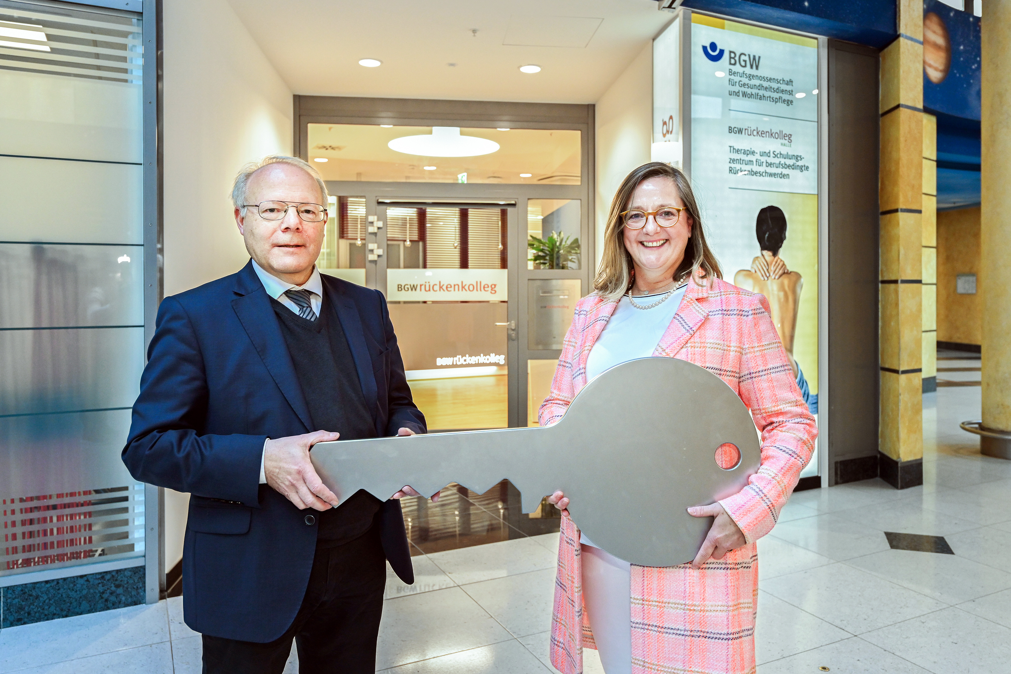  Prof. Brandenburg eröffnet das BGW-Rückenkolleg in Halle (Saale)