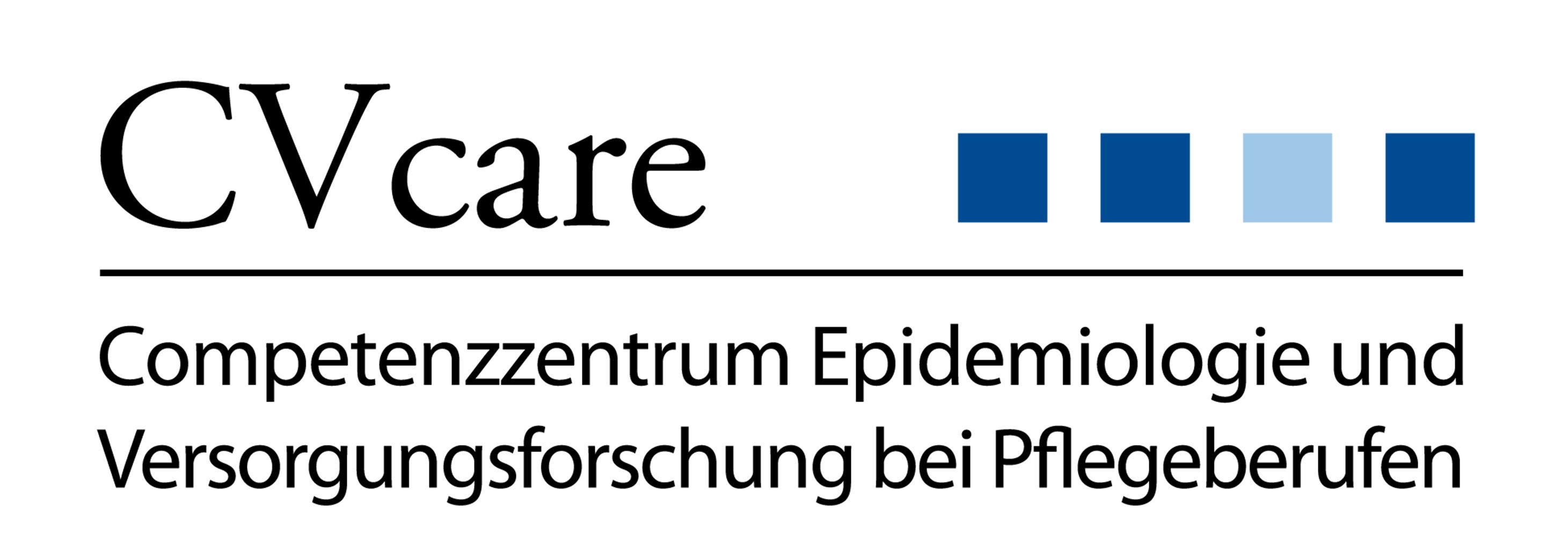 Logo: CV Care - Competenzzentrum Epidemiologie und Versorgungsforschung bei Pflegeberufen