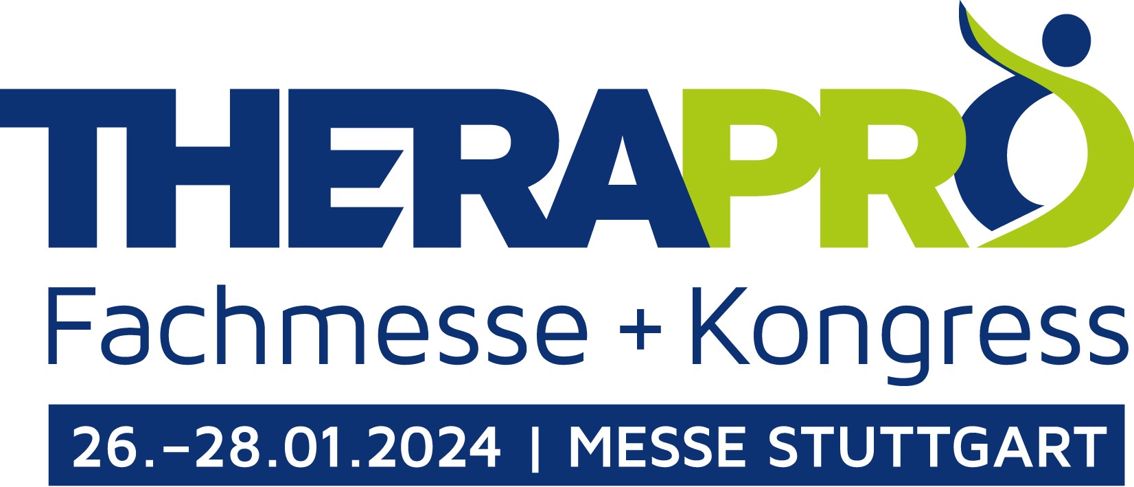 TheraPro-Logo mit Messedatum: 26.-26.01.2024