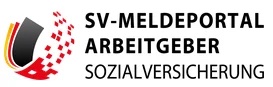 Logo SV-Meldeportal - Arbeitgeber - Sozialversicherung