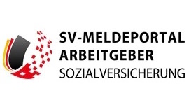 Logo SV-Meldeportal - Arbeitgeber - Sozialversicherung