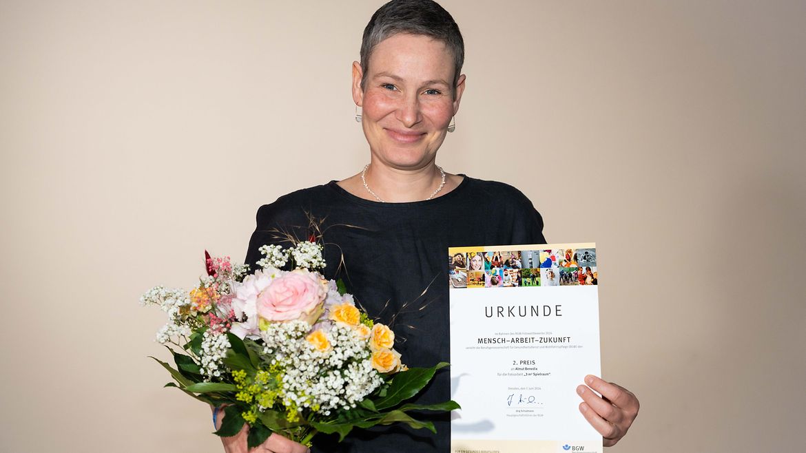 Almut Benedix, Preisträgerin BGW Fotowettbewerb 2024, 2. Platz