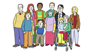 Alle Menschen sollen verschieden sein können.