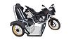 Illustration: Motorrad mit Beiwagen