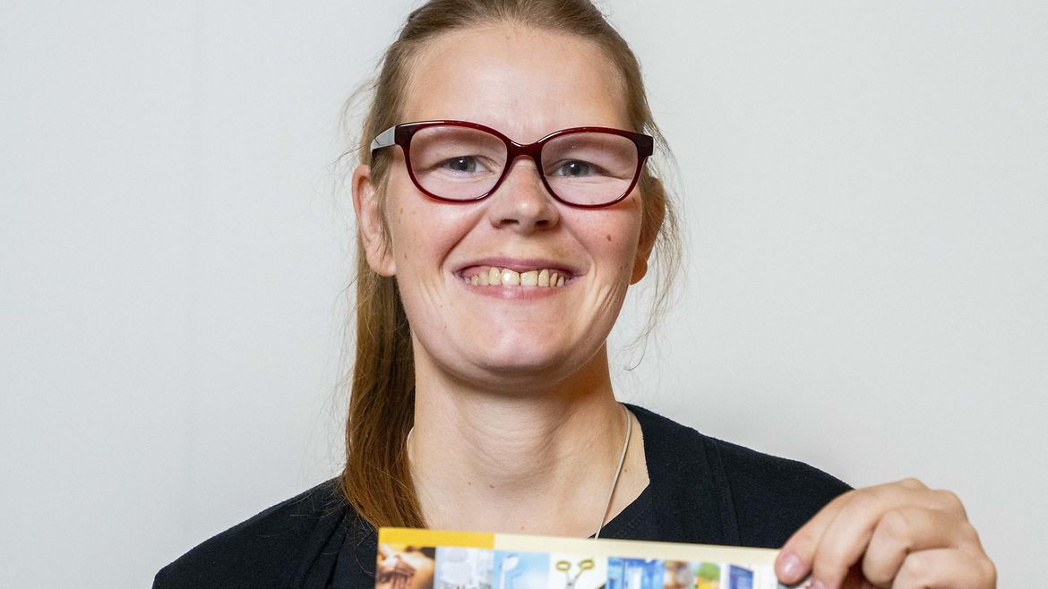 Porträts KunstpreisträgerInnen; Jaqueline Schwiderski, 2. Preis