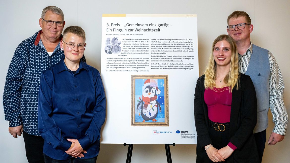 Porträts KunstpreisträgerInnen, Gruppe 3. Preis