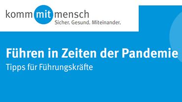 DGUV kommmitmensch - Führen in Zeiten der Pandemie - Bunte Spielfiguren