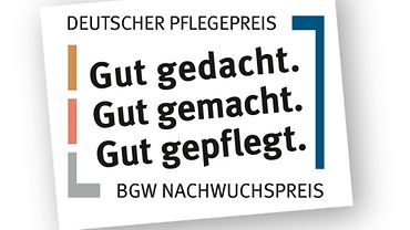 Signet des BGW-Nachwuchspreises