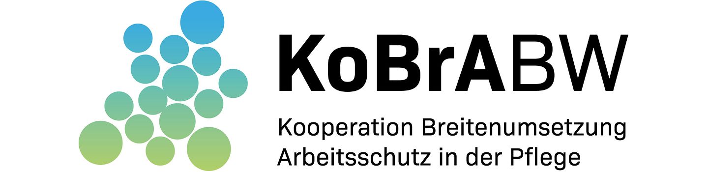 Logo der Kooperation Breitenumsetzung Arbeitsschutz in Baden-Württemberg KoBrA