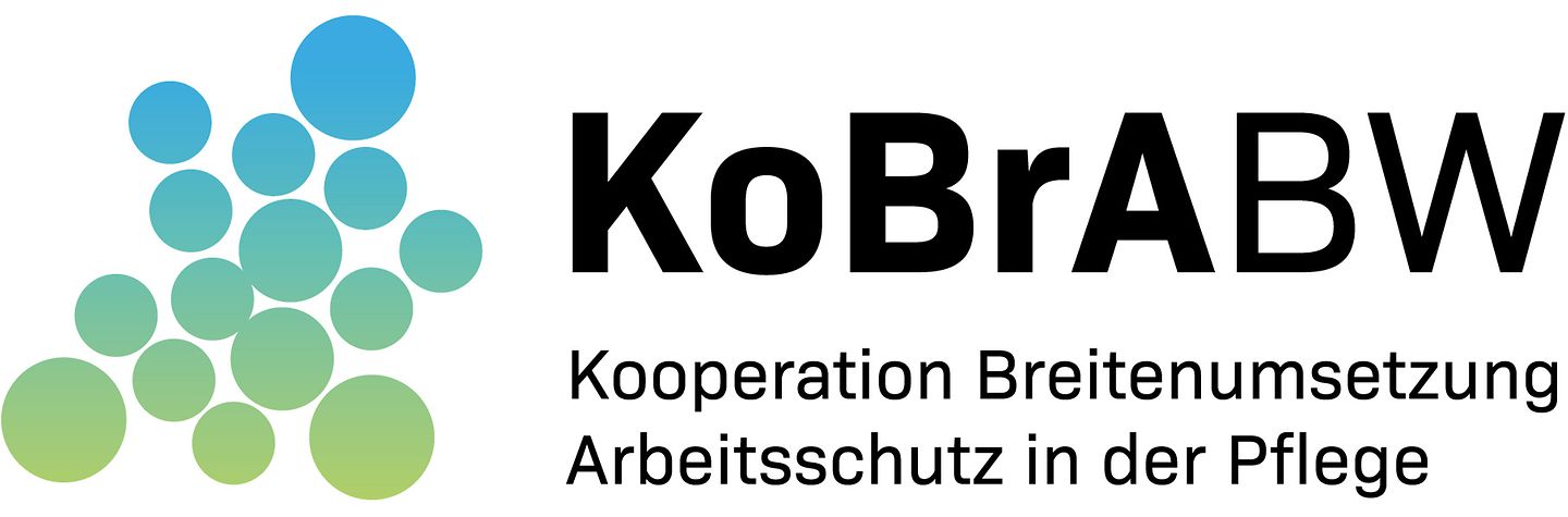Logo der Kooperation Breitenumsetzung Arbeitsschutz in Baden-Württemberg KoBrA