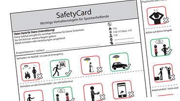 Safety Card des Projekts WuKAS