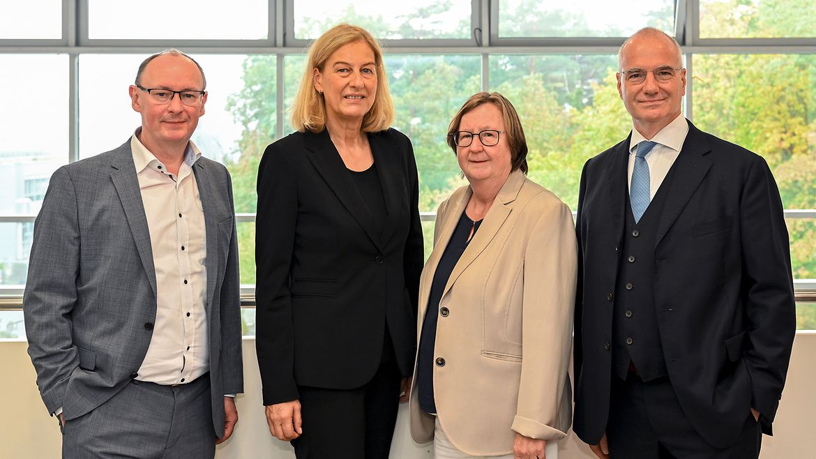 von links: Dietmar Erdmeier, Susann Czekay-Stohldreier, Birgit Adamek, Erik Bodendieck